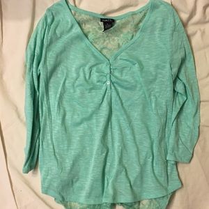 Rue 21 mint green women’s top